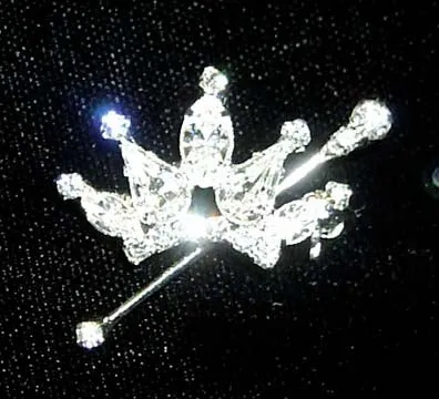 #12334 - Crown and Scepter Pin