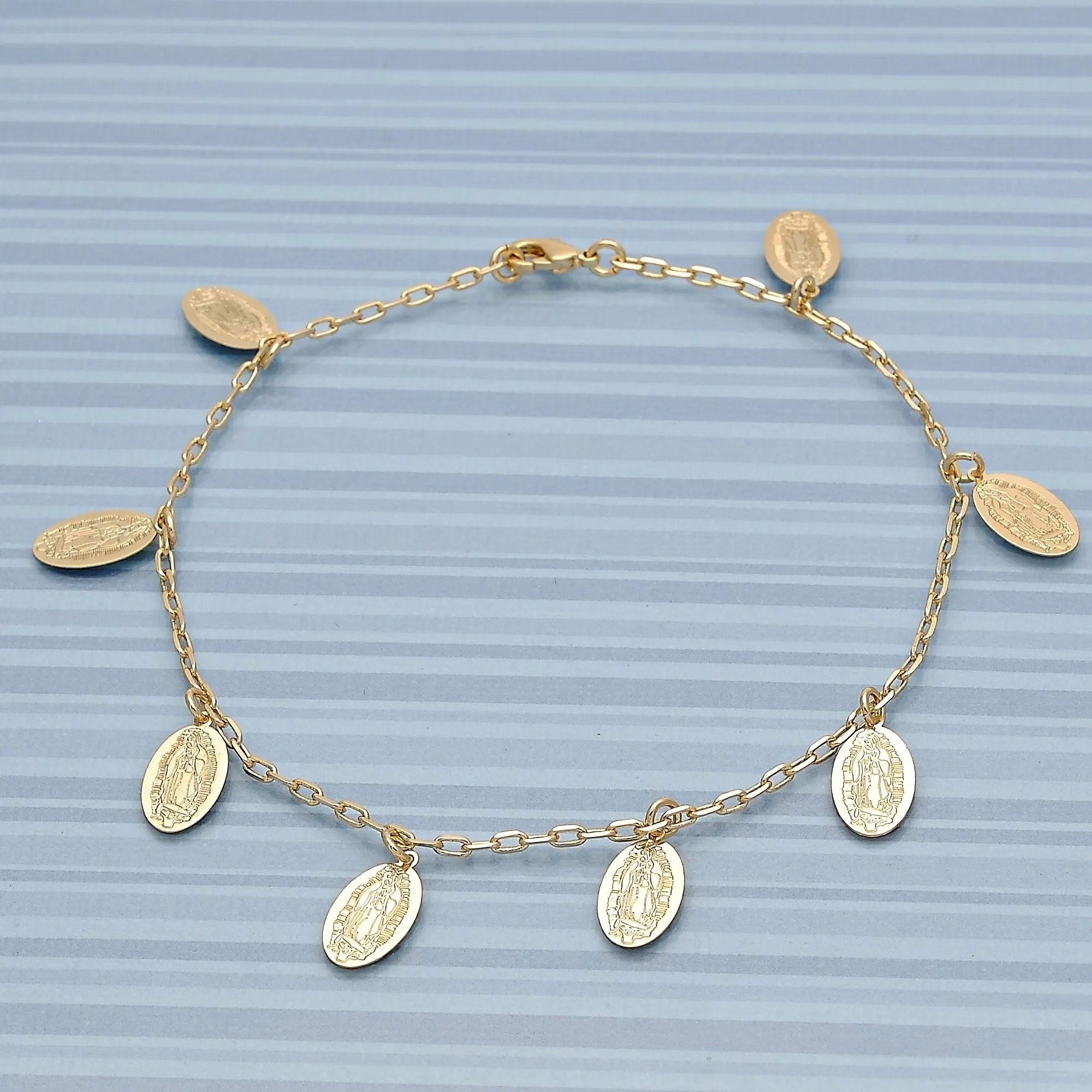 14K Gold Filled Lupe Anklet