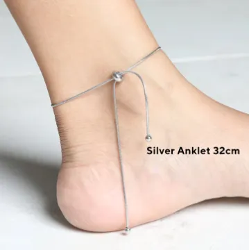 18K Gold-Filled Adjustable Anklet and Bracelet