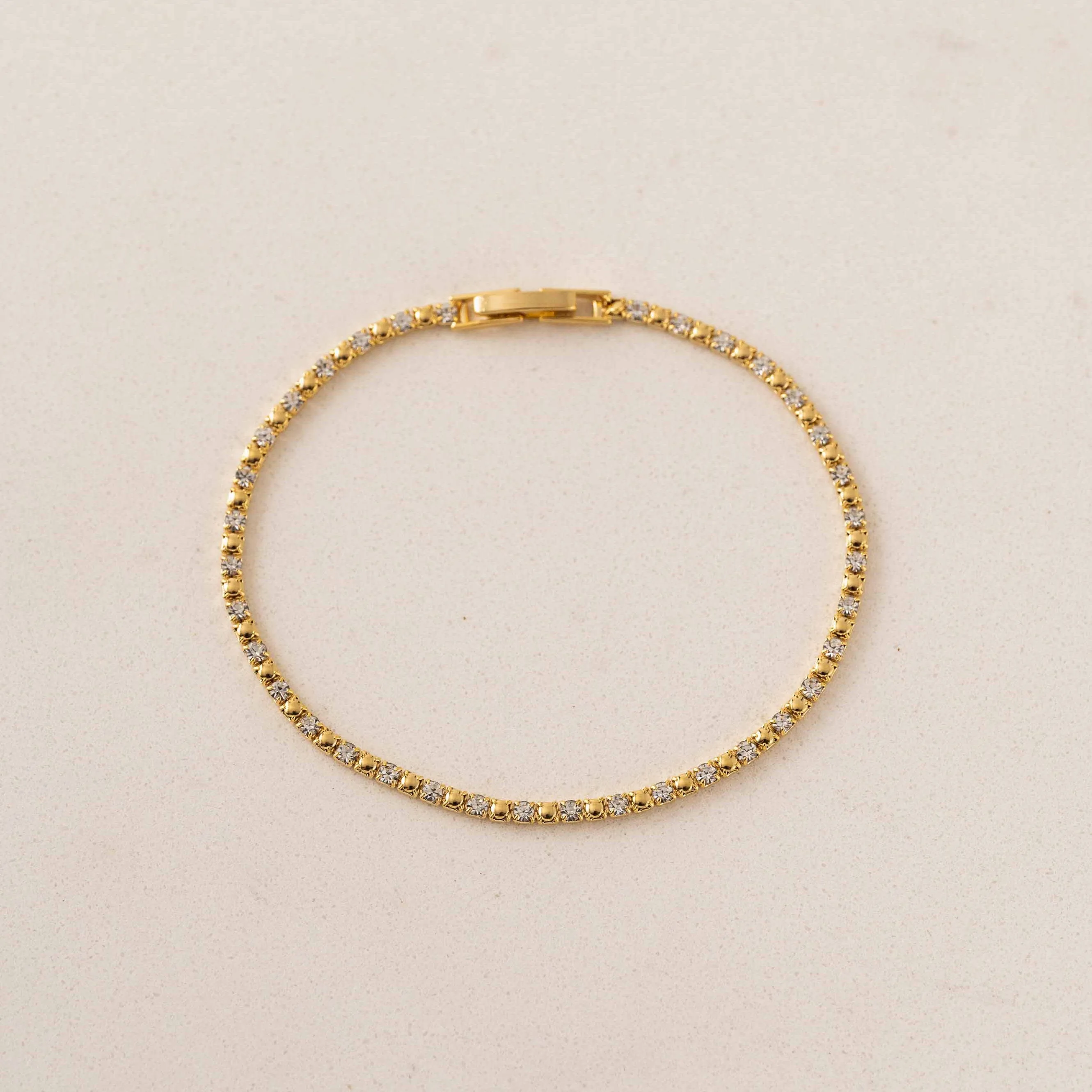 7” Tennis Metal Bracelet