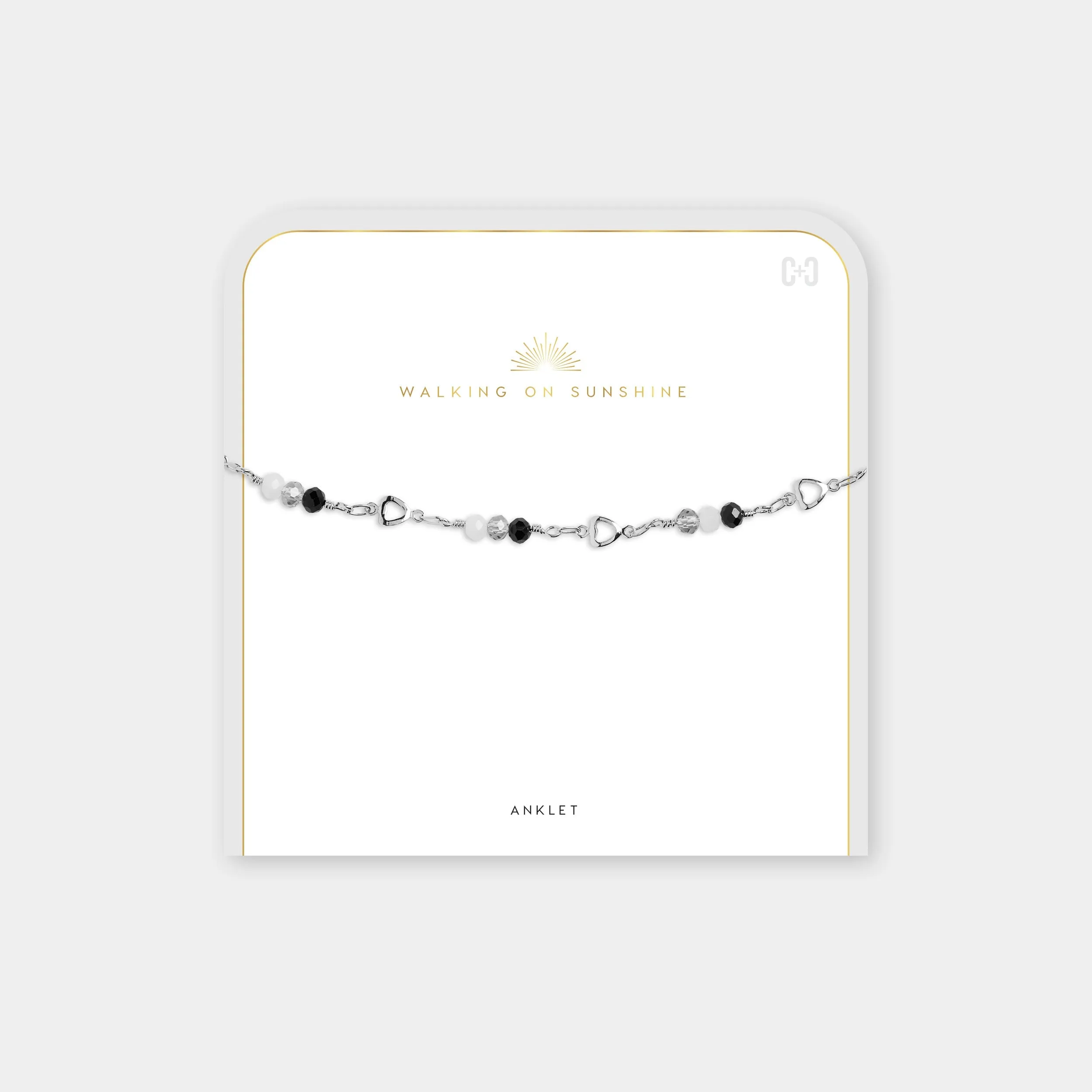 Aelia Anklet - Silver