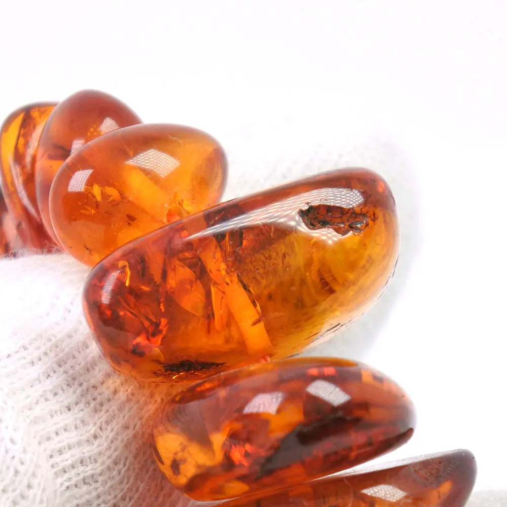 Amber Necklace Clear for Women