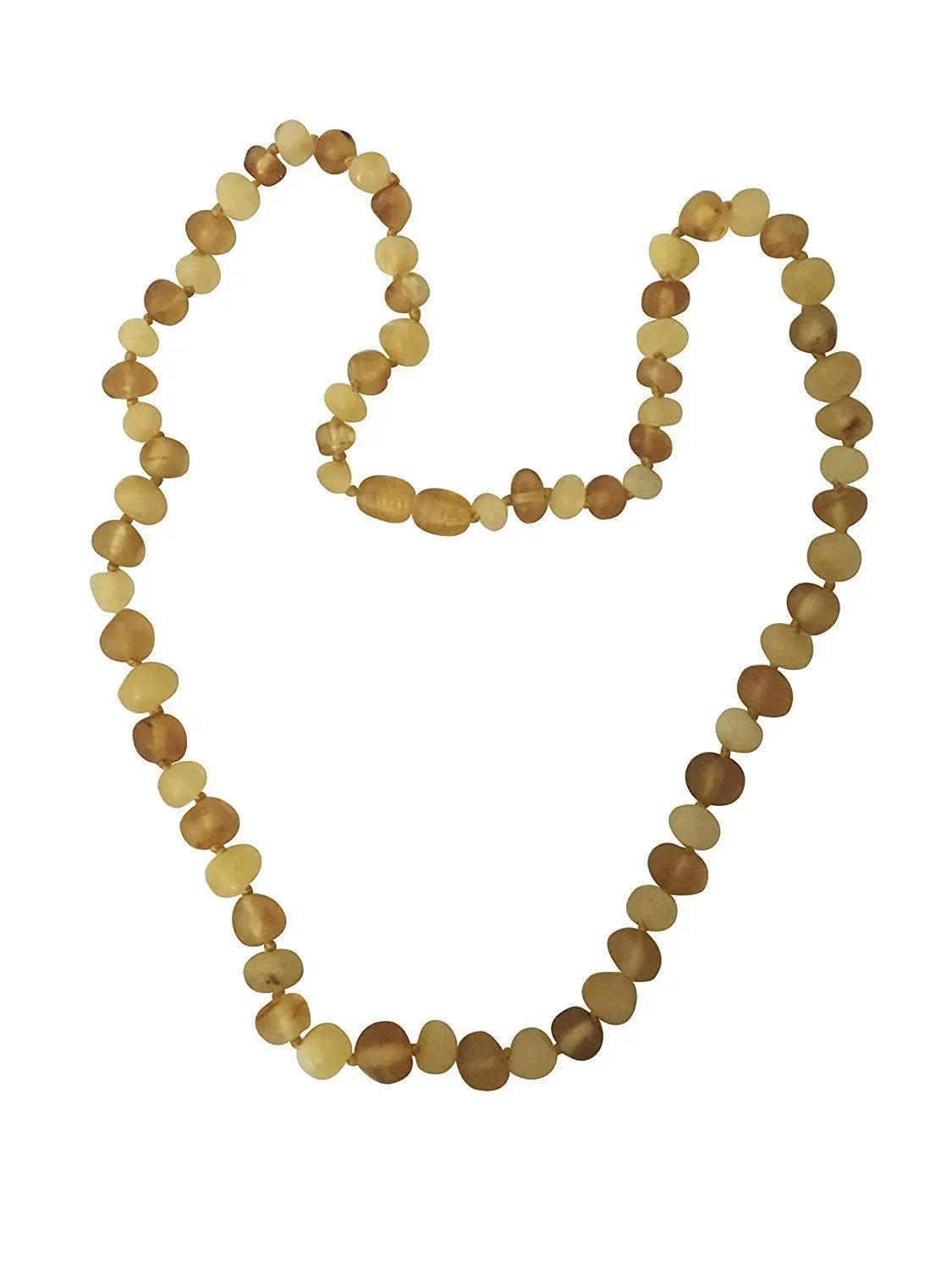 Baltic Amber Necklace for Natural Pain Relief - 18 Inches Long