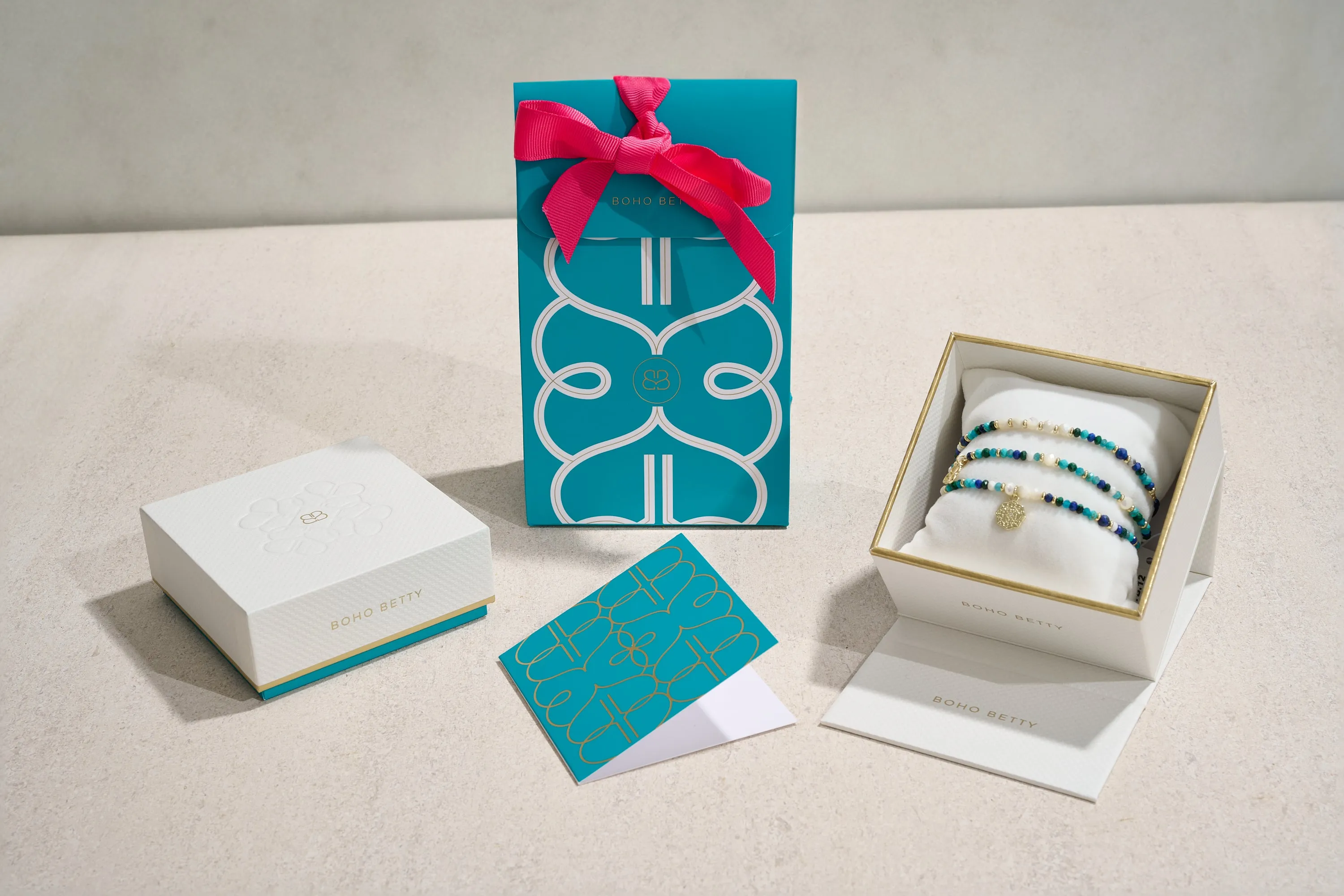 Bimini Peridot and Turquoise Gold Stacking Bracelet