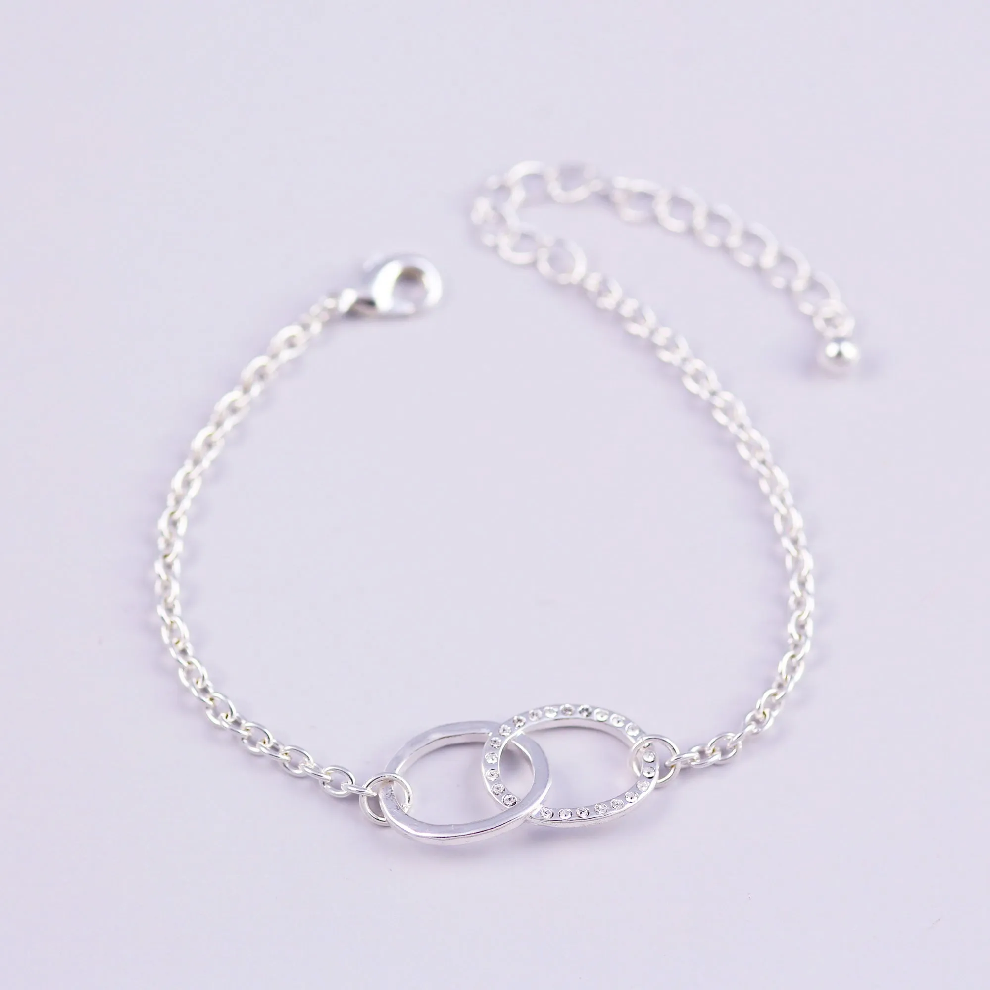 Birthstone Infinity Bracelet Made with Crystals from Swarovski ®
