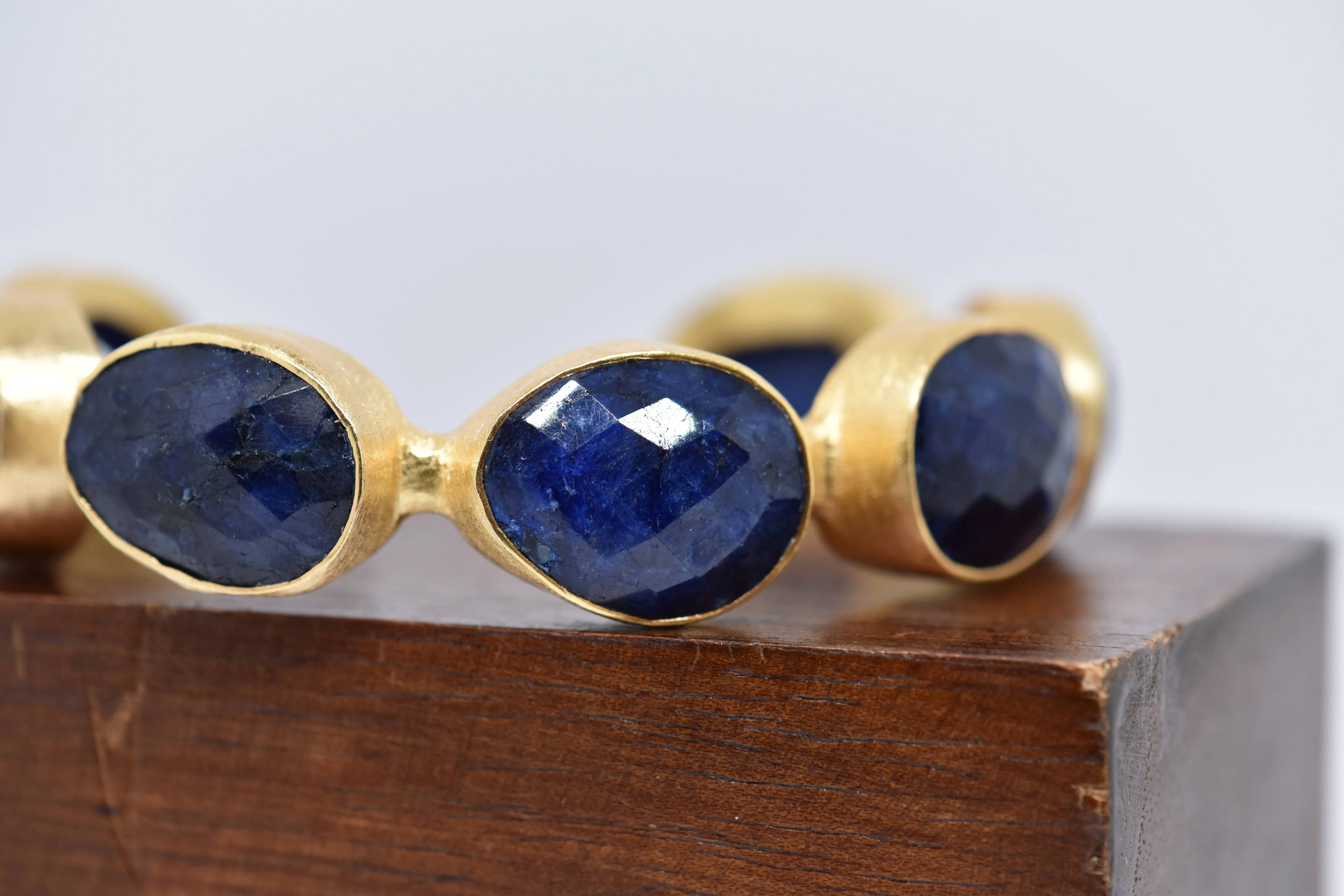 Bound Lapis Bracelet