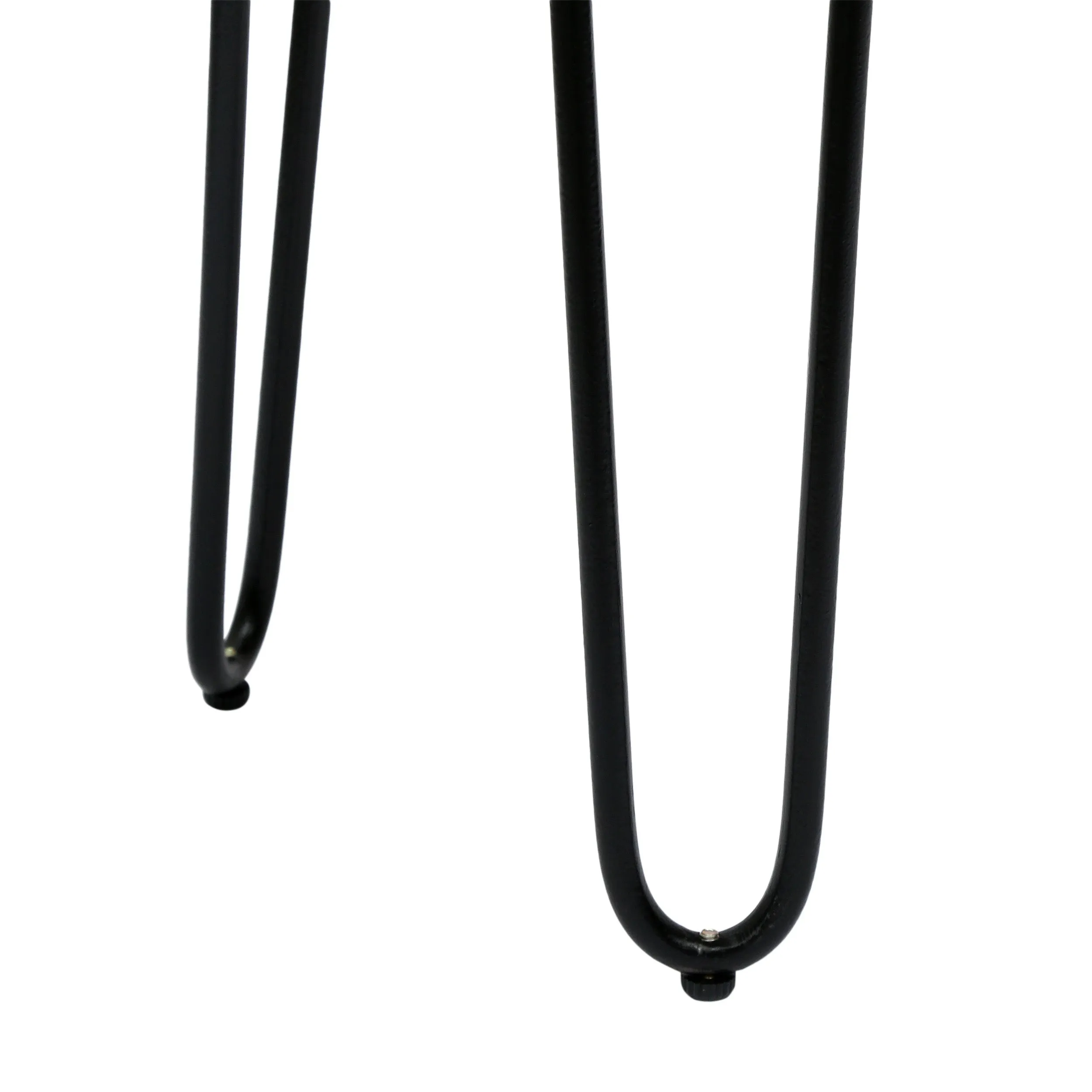 Bullard Modern Industrial Handmade Acacia Wood Dining Bench with Hairpin Legs, Natural and Black