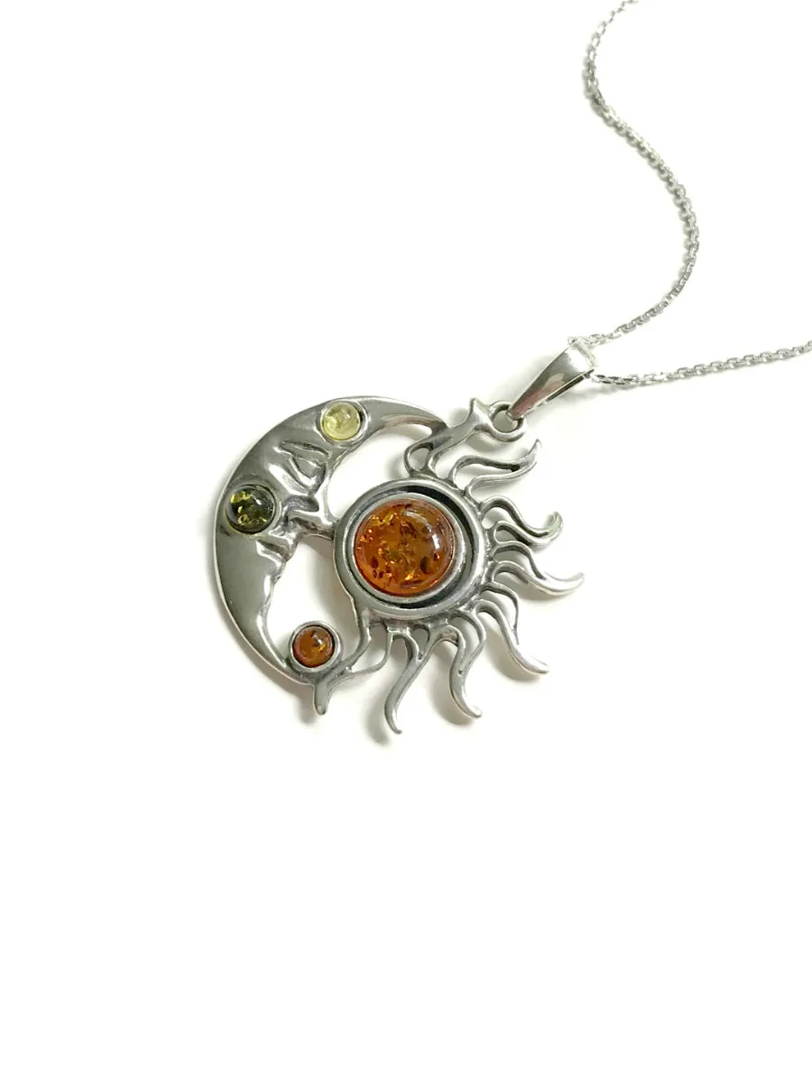 Celestial Amber Necklace