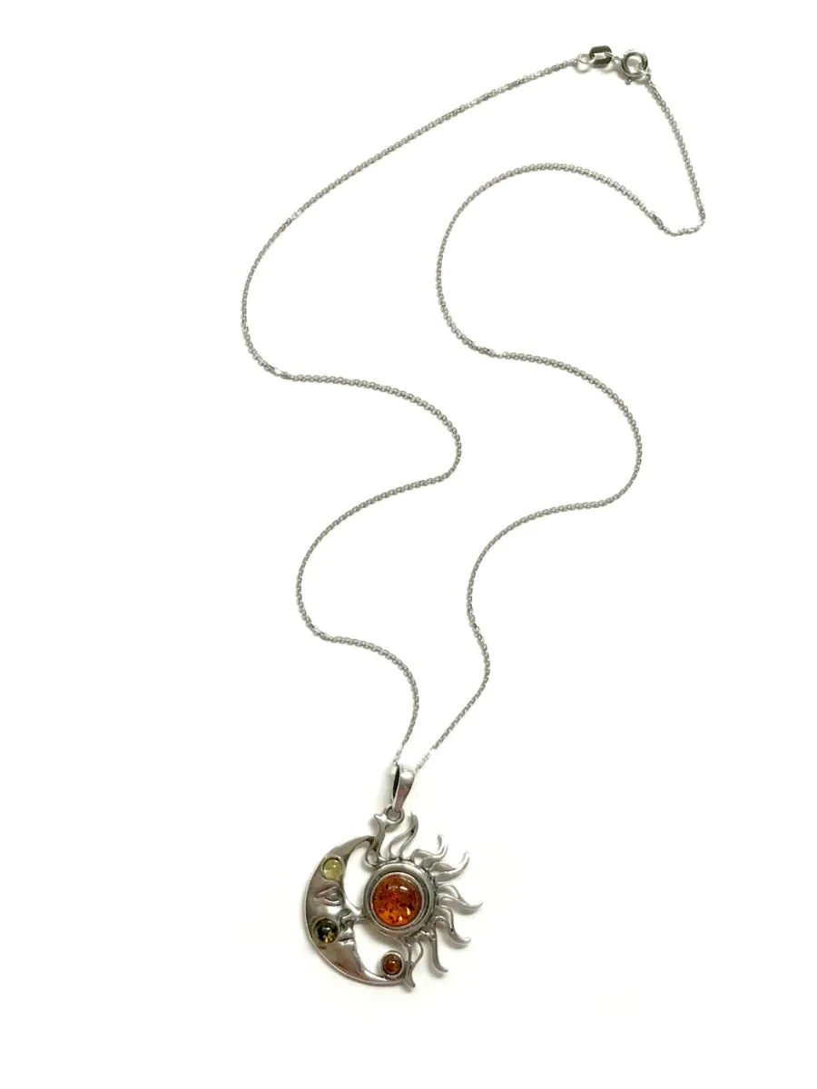 Celestial Amber Necklace