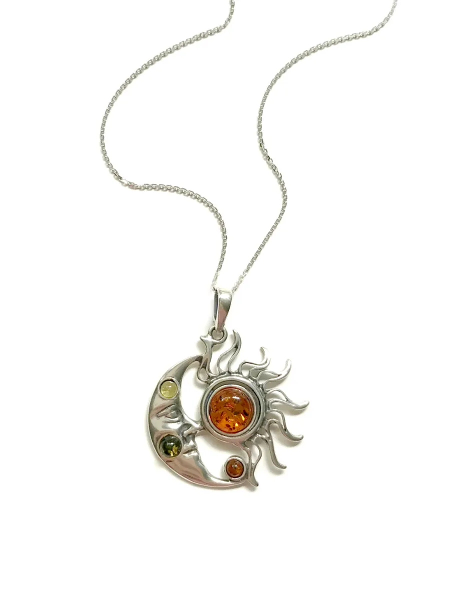 Celestial Amber Necklace