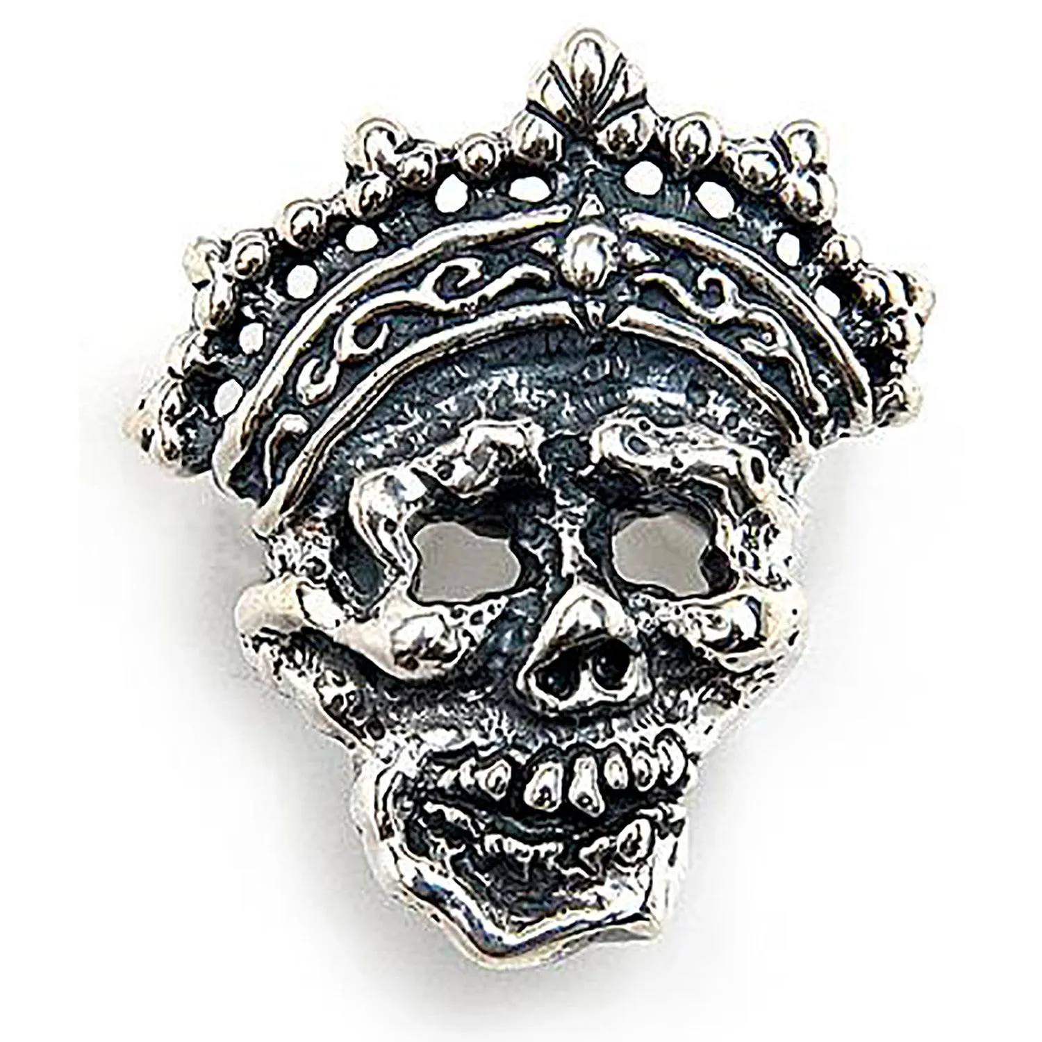 Crown Skull Medium Pendant