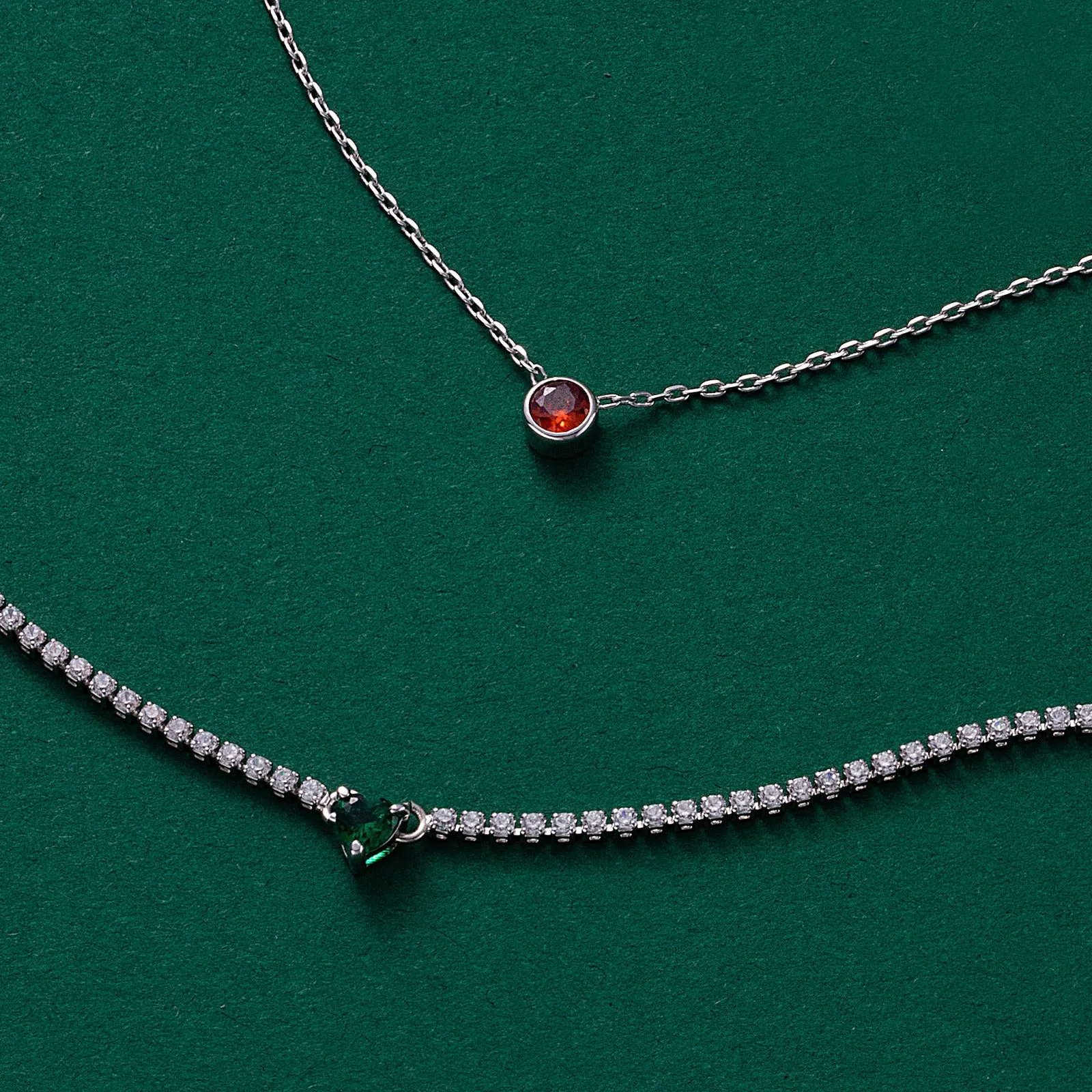 Crystal Pendant Necklace