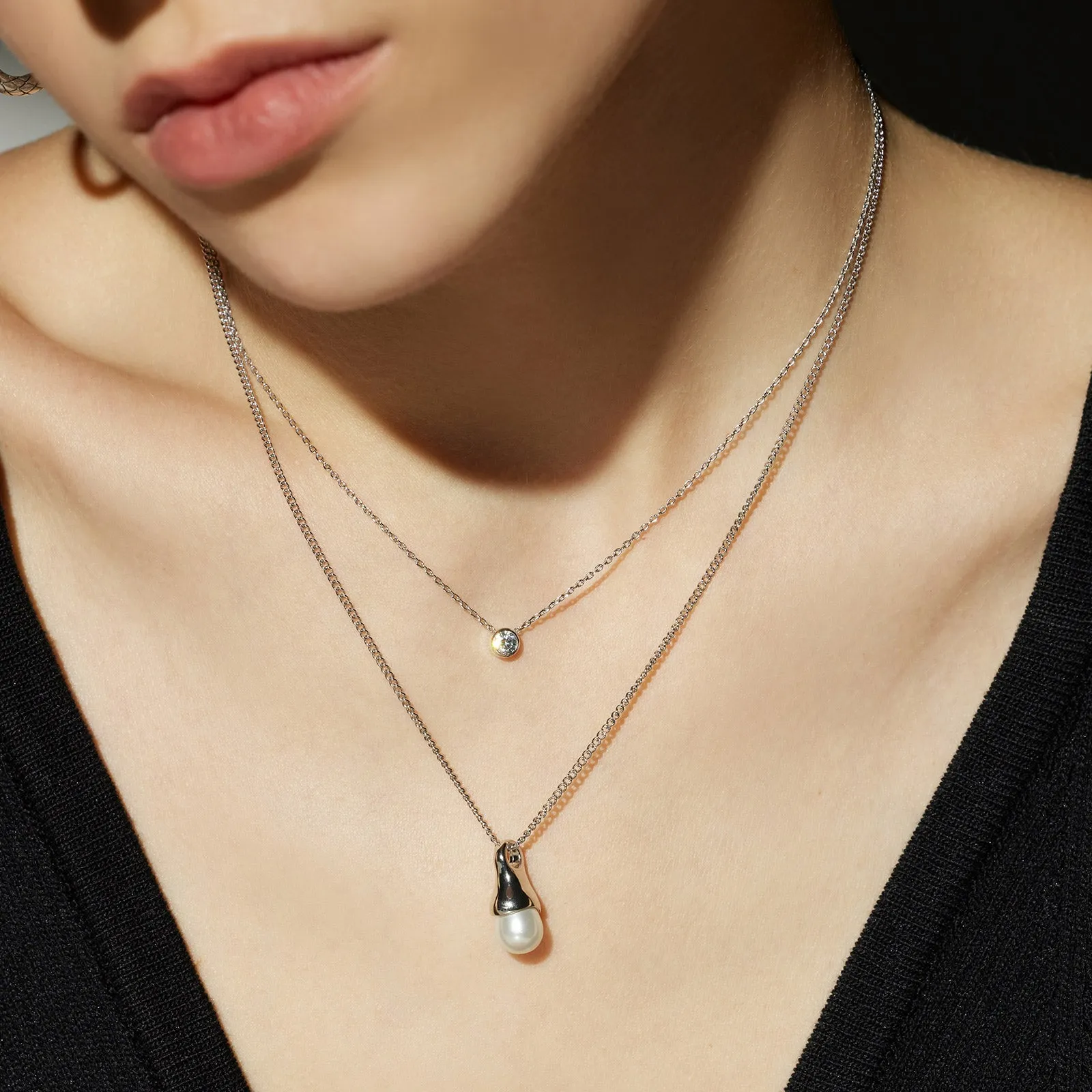 Crystal Pendant Necklace