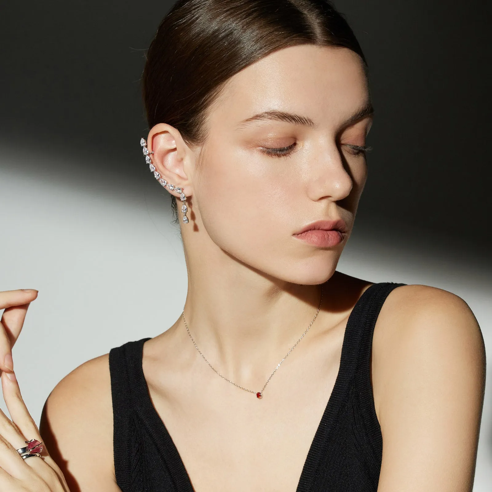 Crystal Pendant Necklace