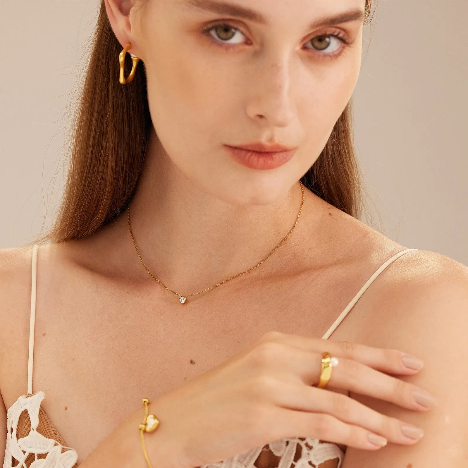 Crystal Pendant Necklace