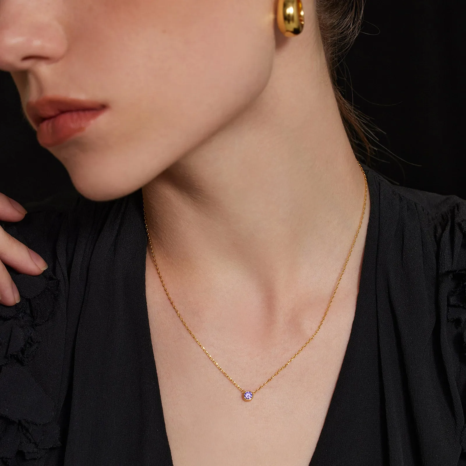 Crystal Pendant Necklace