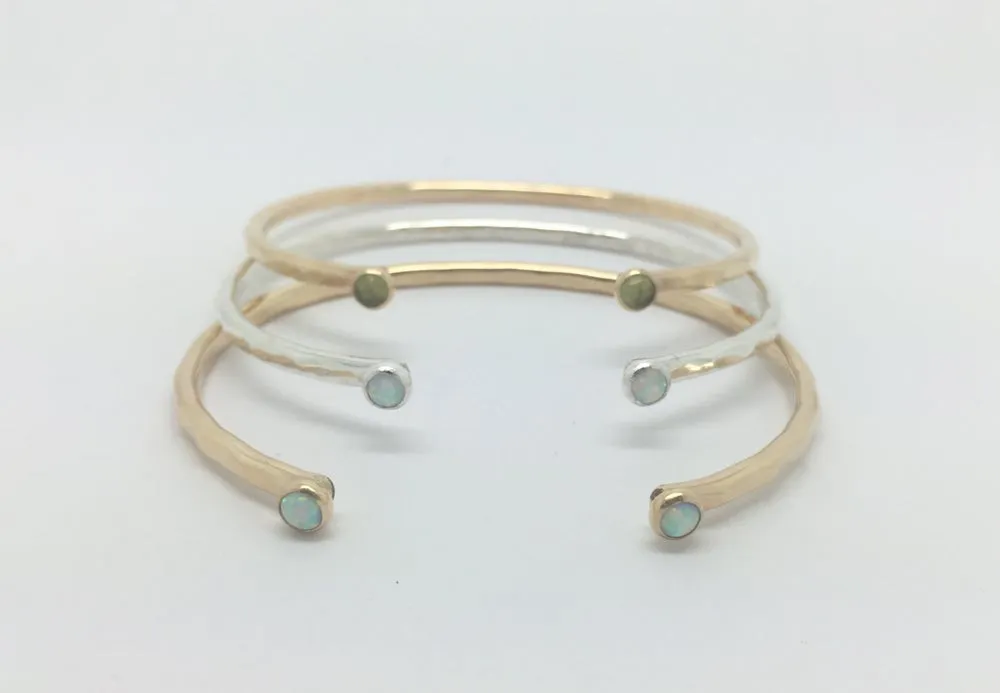Double Stone Cuff