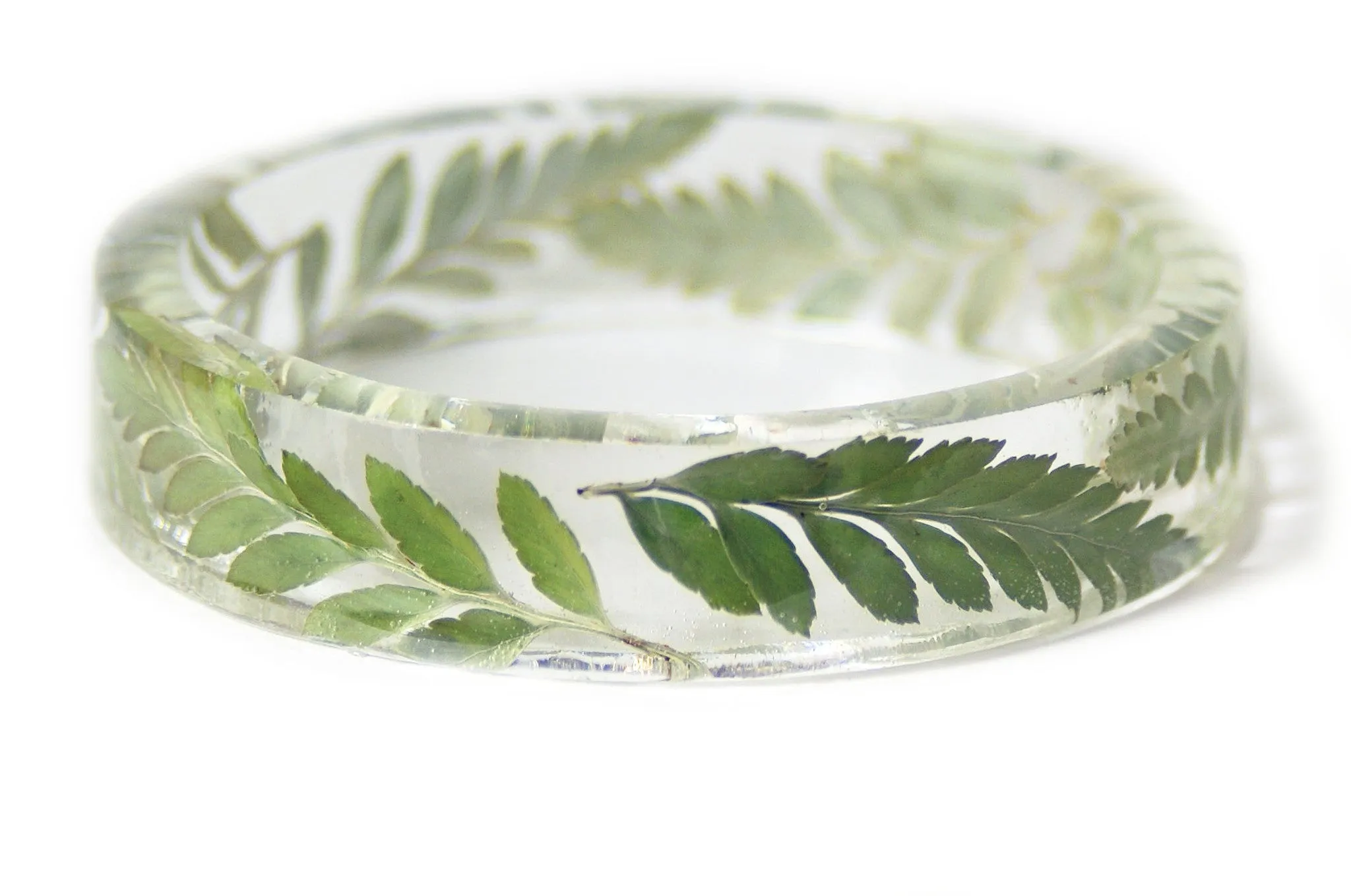 Fern Resin Bracelet