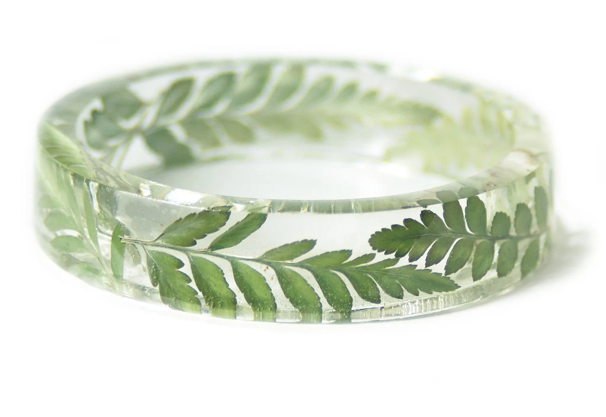 Fern Resin Bracelet