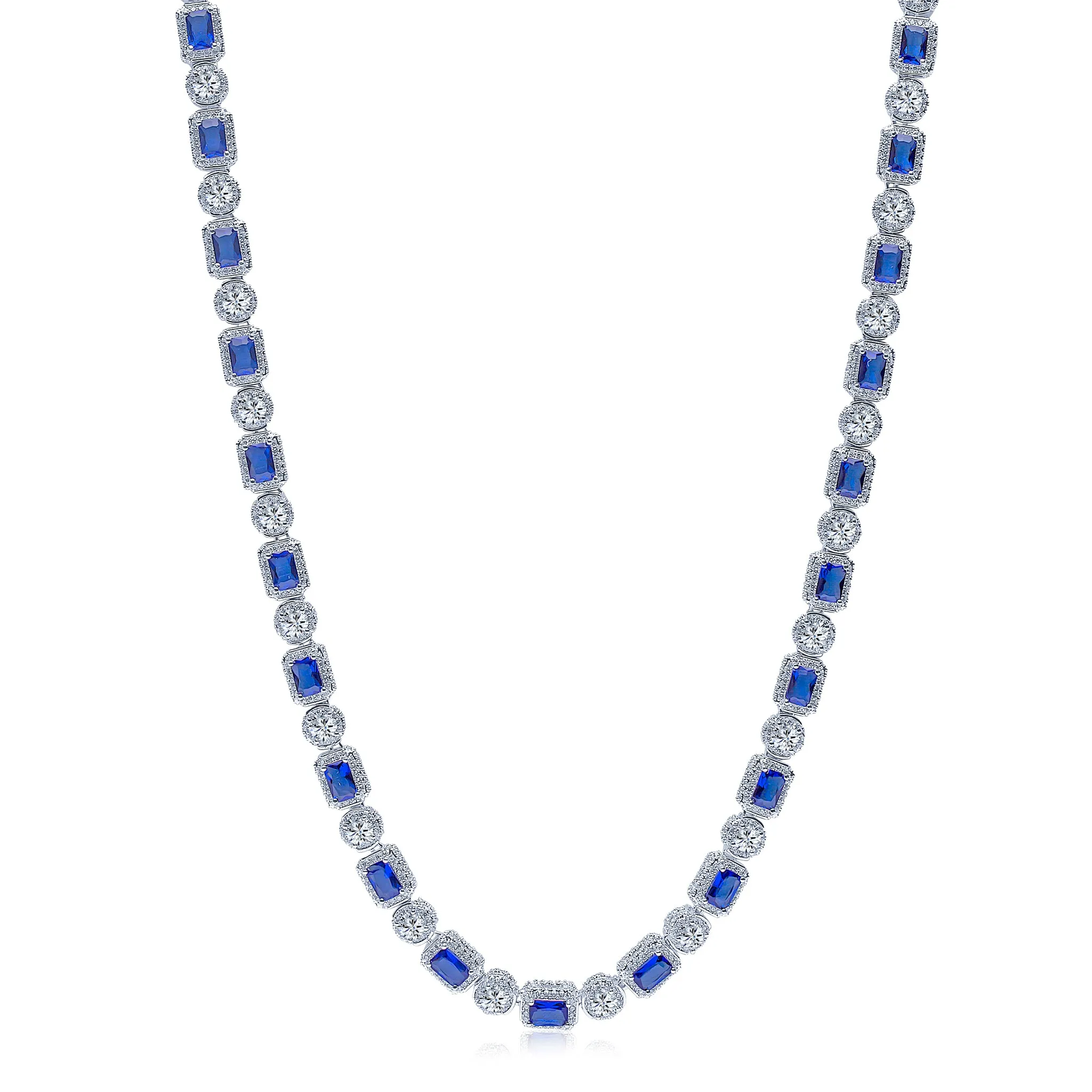 Genevieve Necklace (Sapphire)
