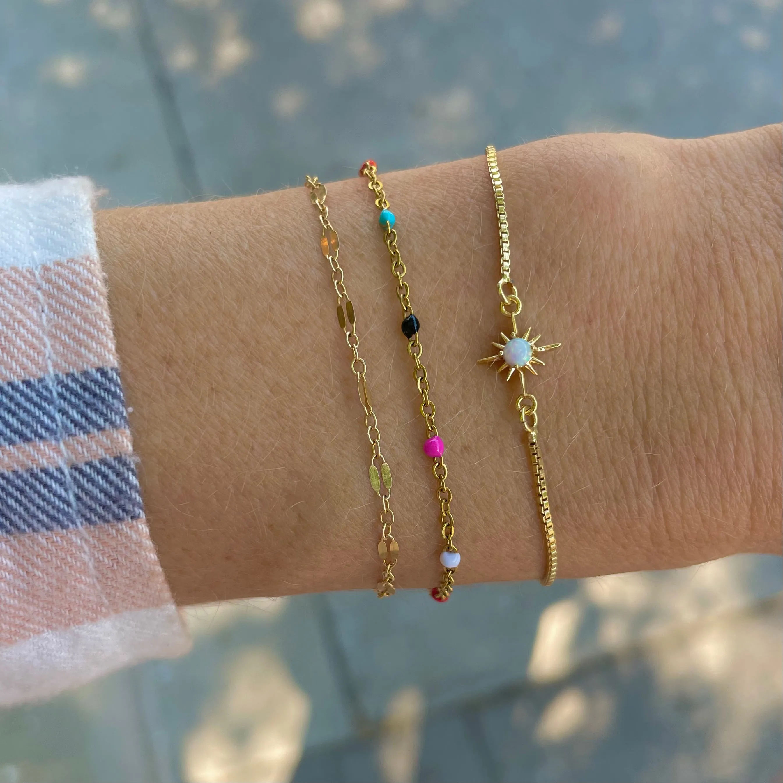 Golden Opal Star Slider
