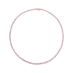 GRADUATED PINK SAPPHIRE HEPBURN CHOKER