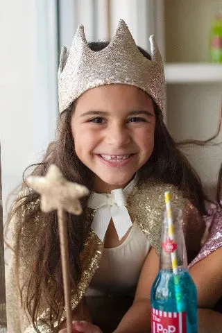 Great Pretenders Crown - Gracious Gold Sequins