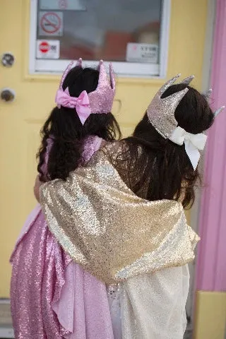 Great Pretenders Crown - Gracious Gold Sequins