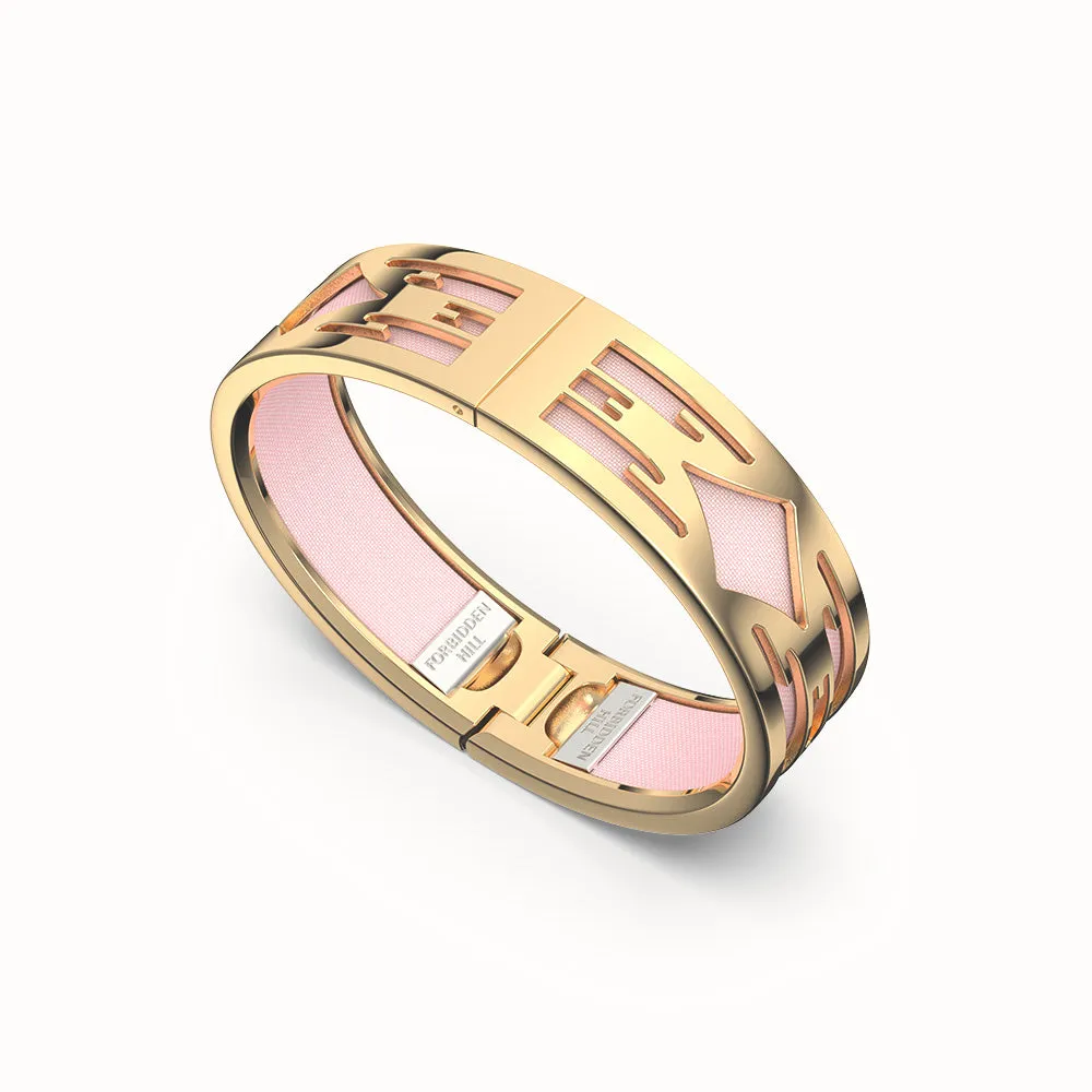 Ikat Bangle - Shophouse Pink