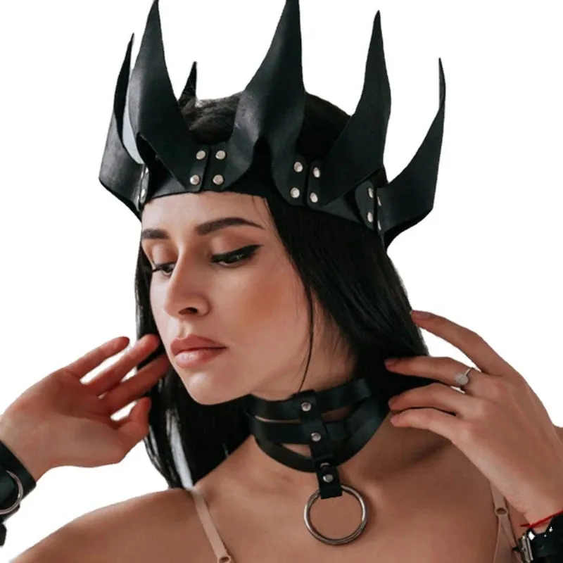 Leather Crown