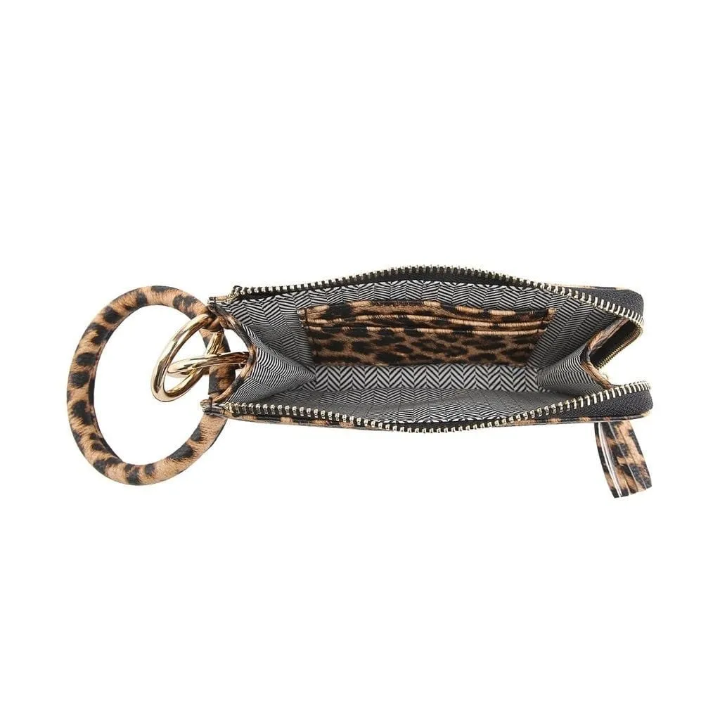 M1973 Wristlet Zipper Bangle/Wallet/Cardholder w/ Tassel