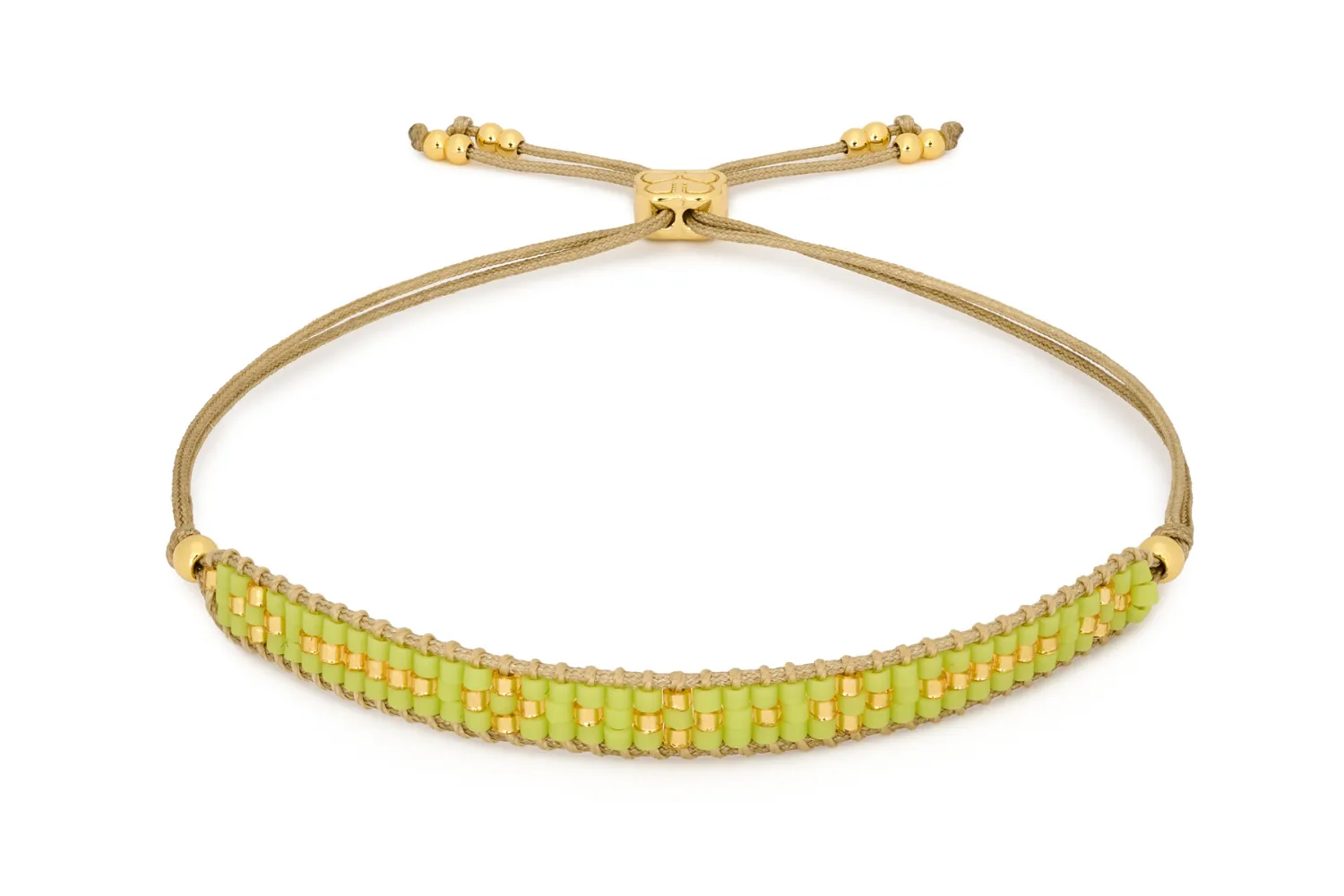 Mana Peridot Gold Bracelet Stack
