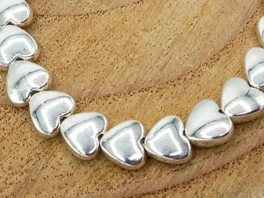 Mini Heart Bracelet - Silver