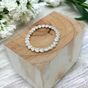 Mini Heart Bracelet - Silver