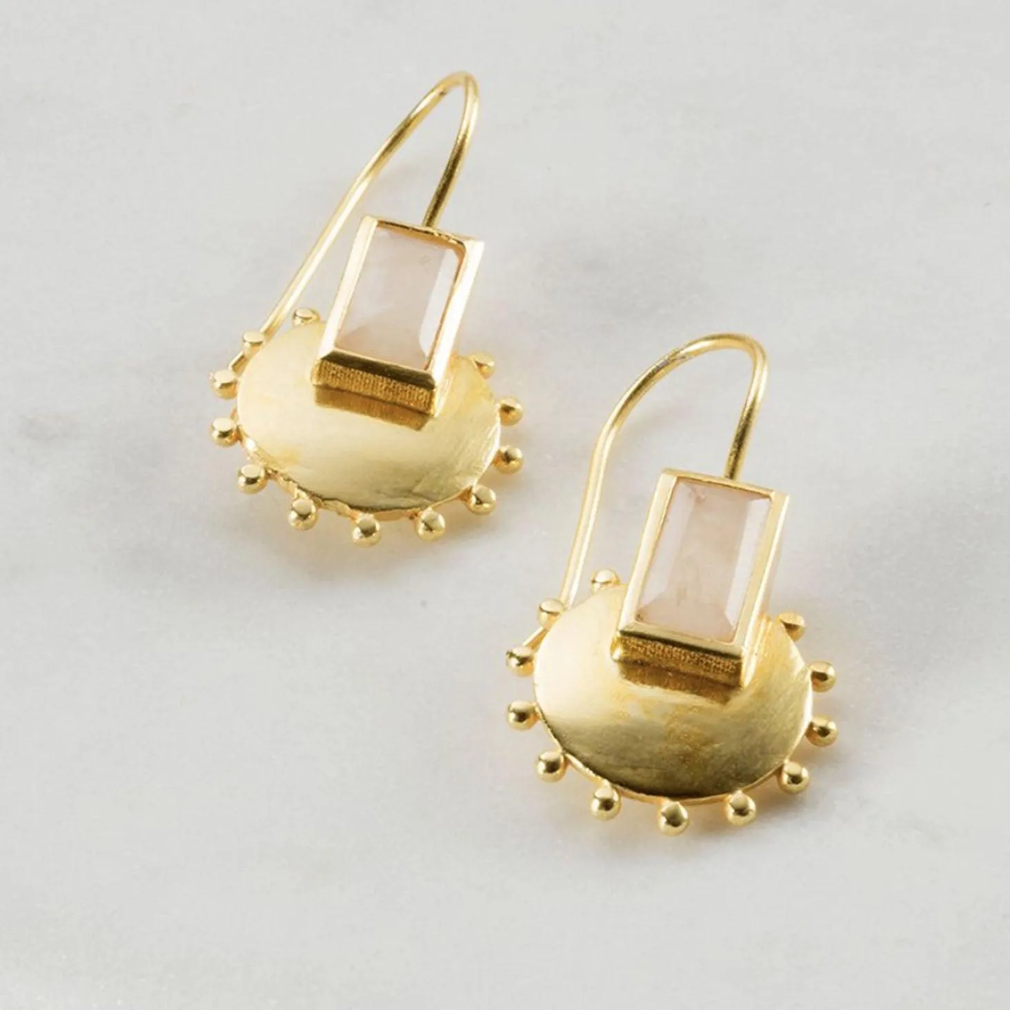 Morgan Earring | Moonstone