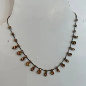 Nuala - Necklace Amber