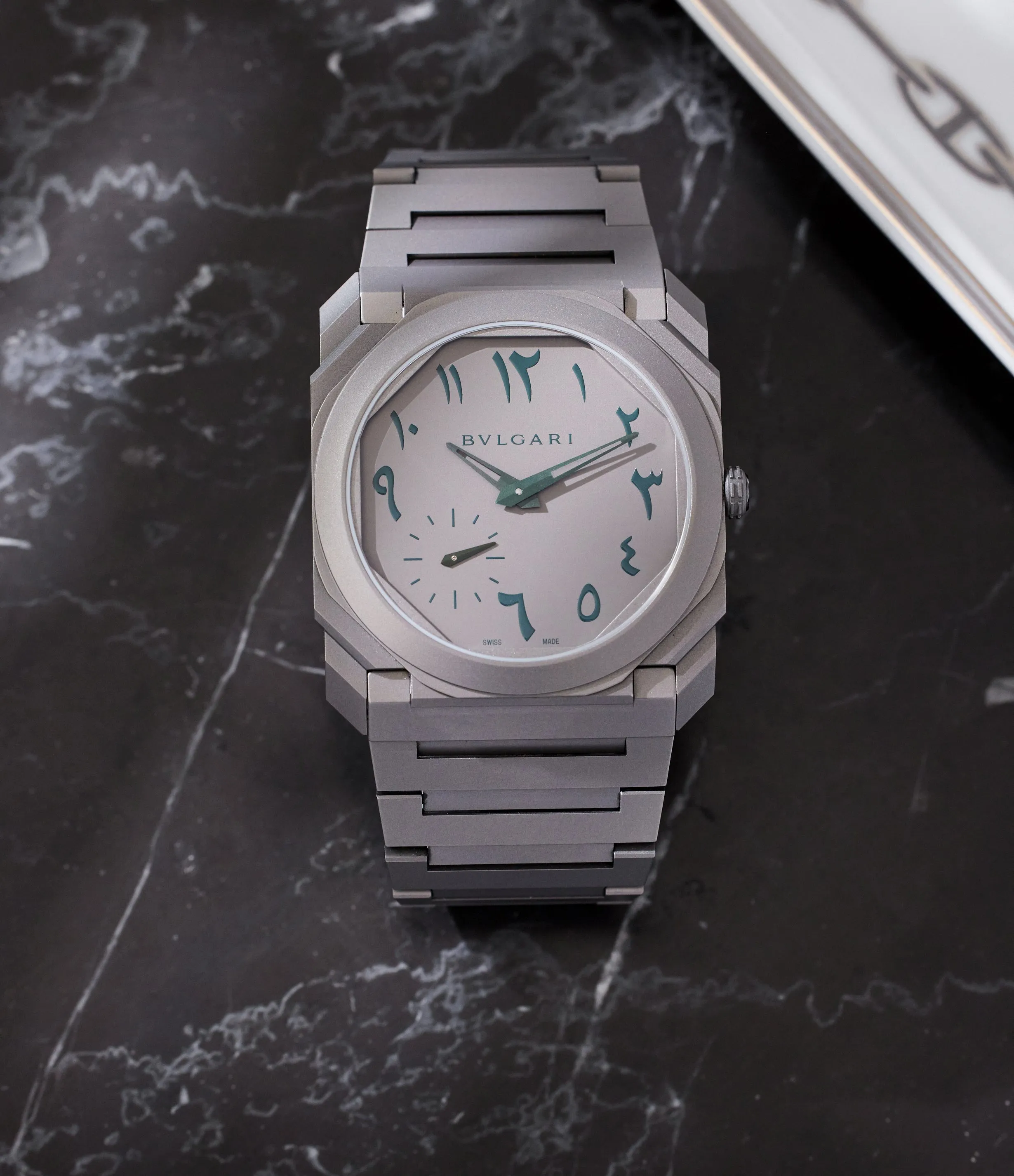 Octo Finissimo | Arabic Numerals | Titanium