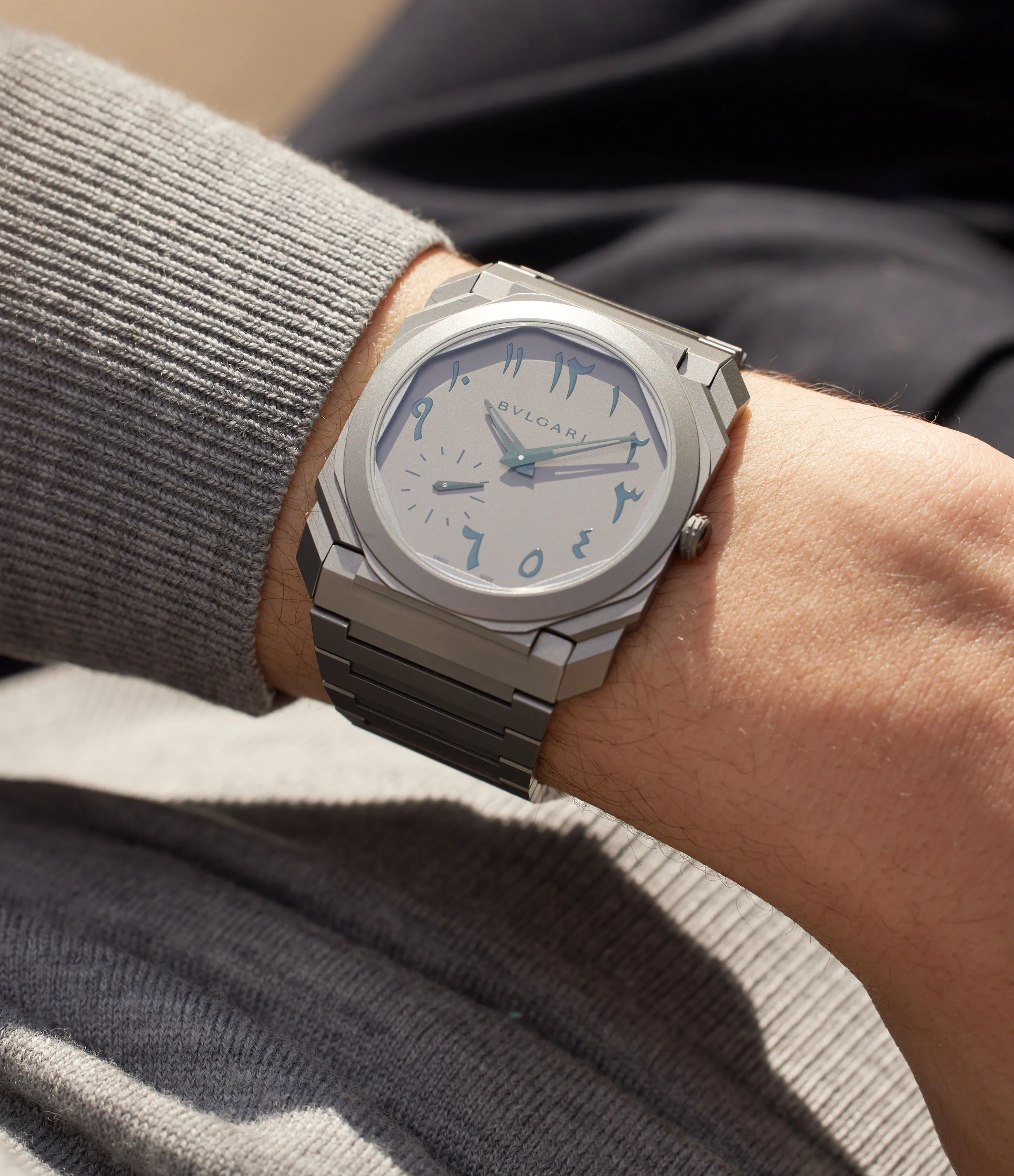 Octo Finissimo | Arabic Numerals | Titanium