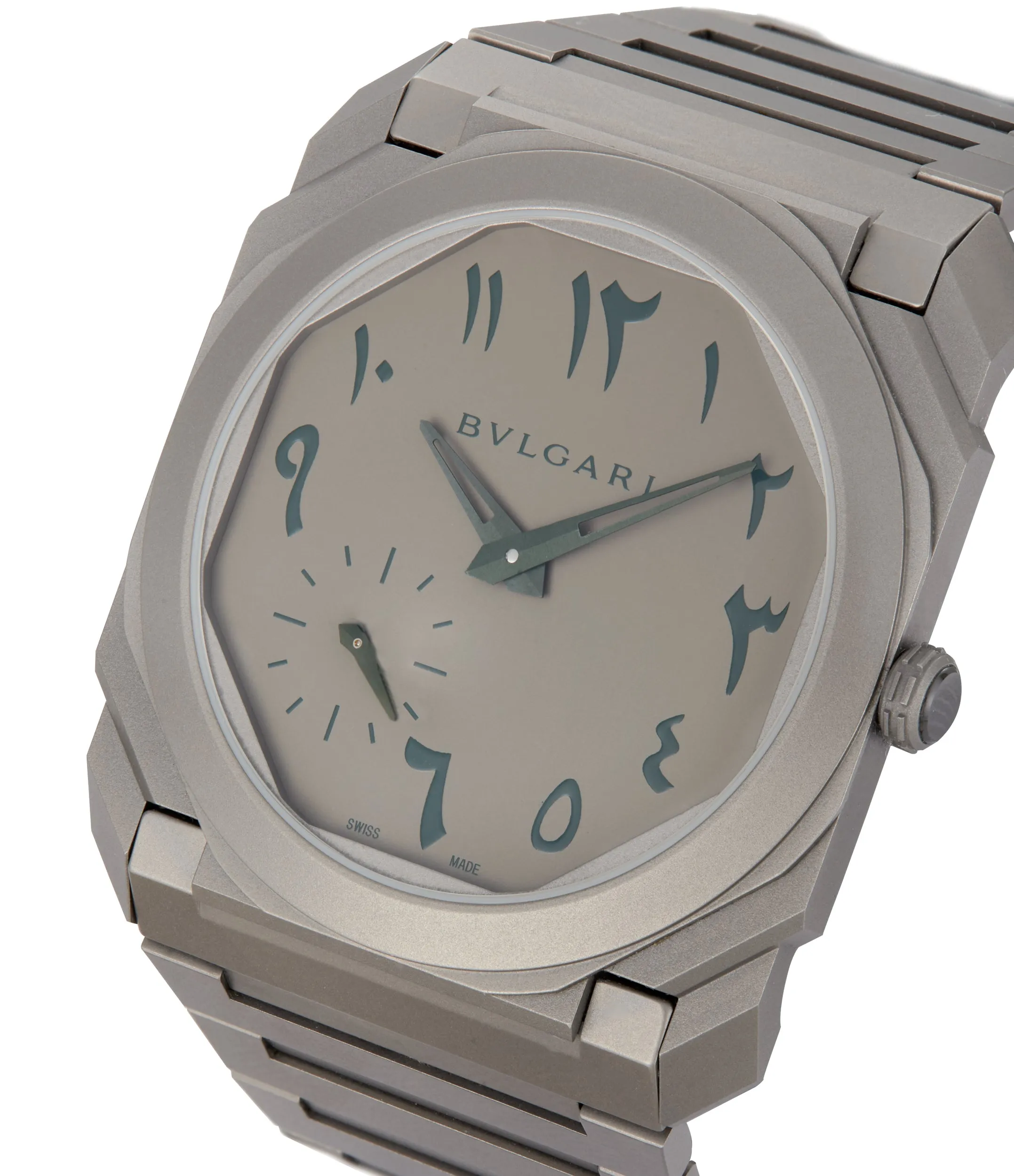 Octo Finissimo | Arabic Numerals | Titanium