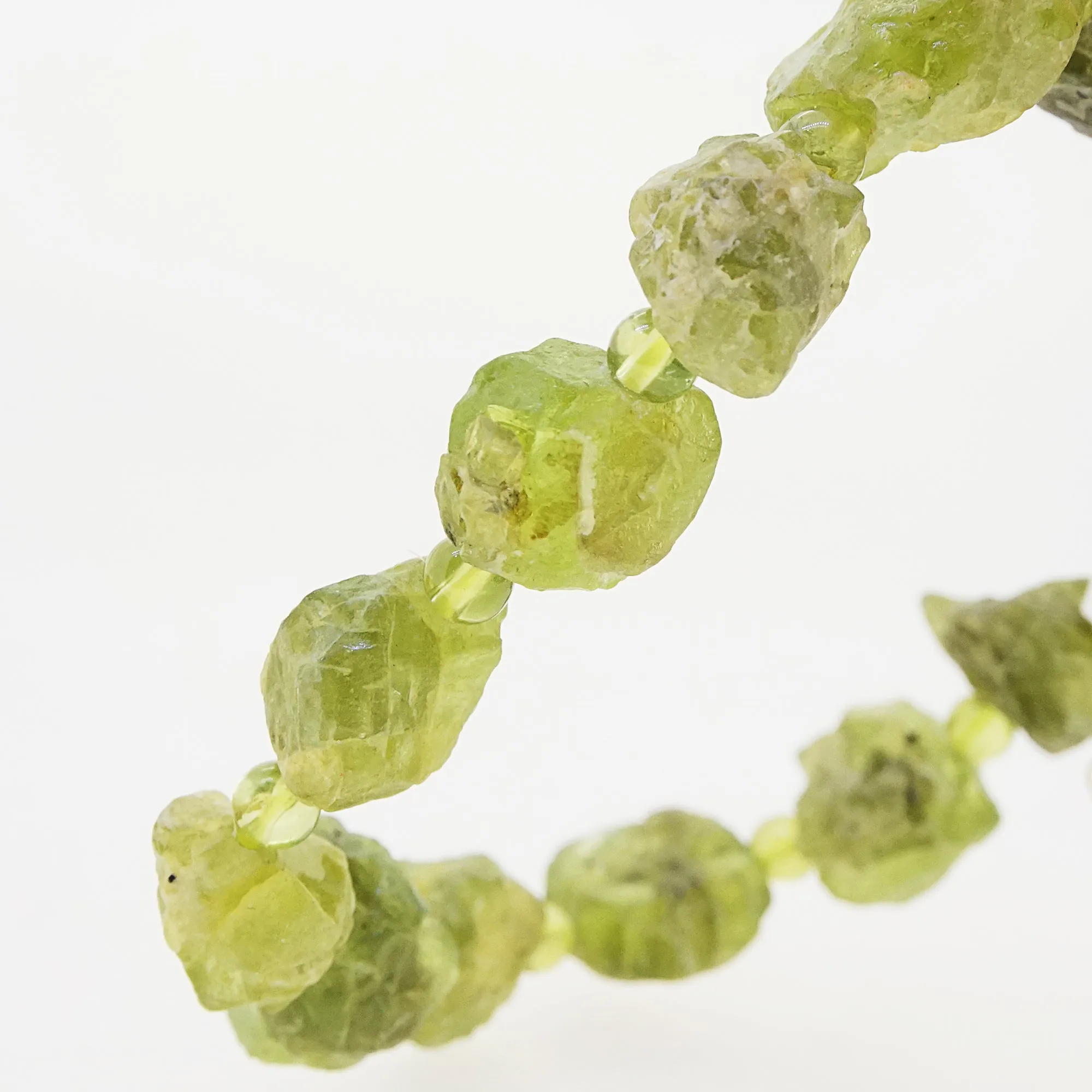 Peridot Raw with Polished 4mm
