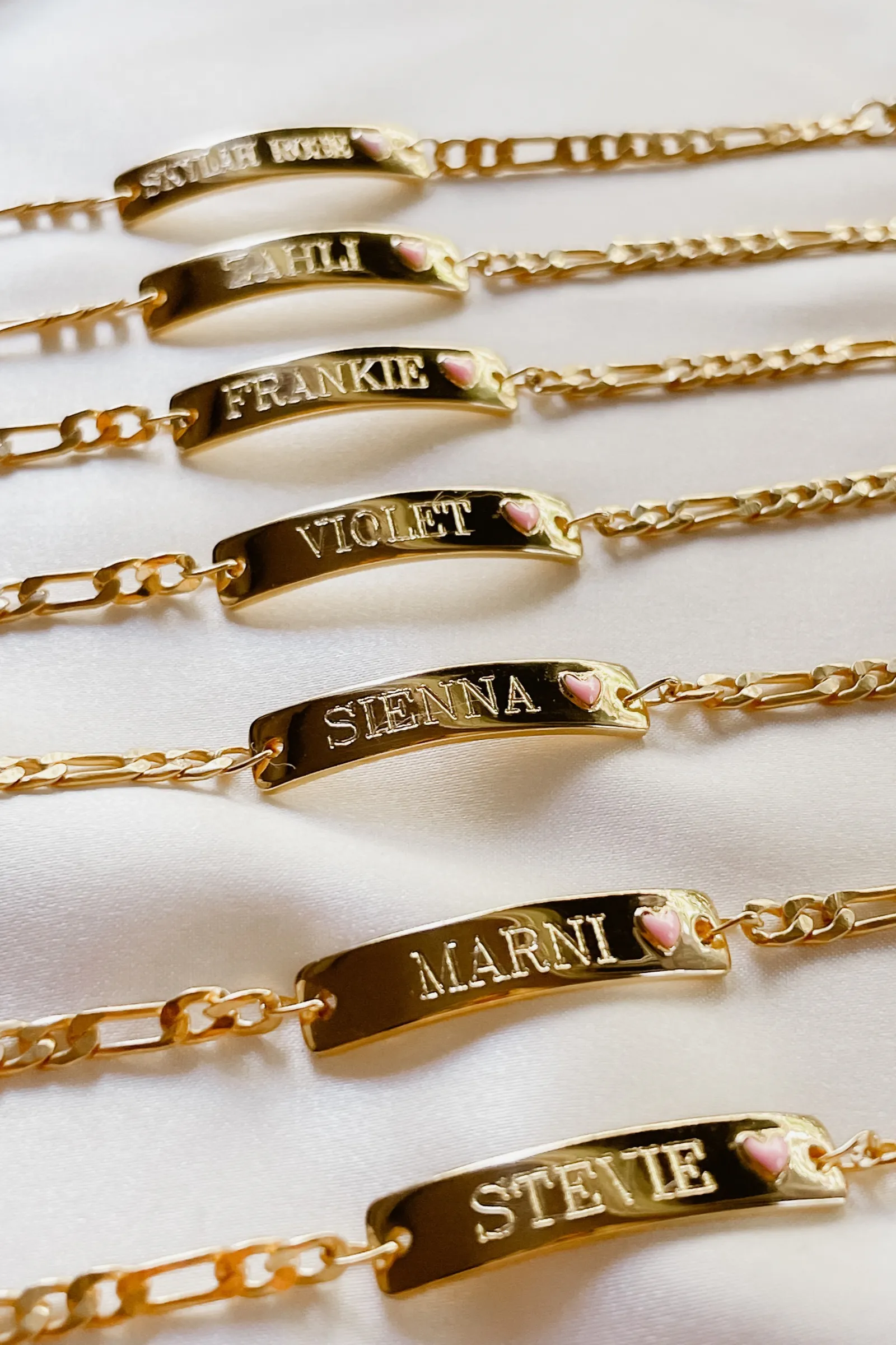Pink Darling Bracelet -  Gold