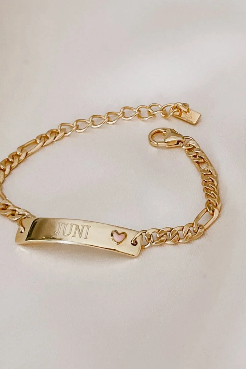 Pink Darling Bracelet -  Gold