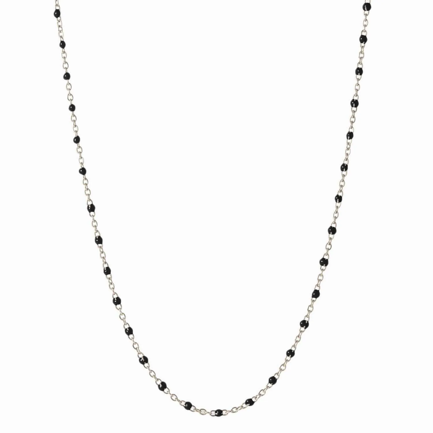 Ruby Colored Enamel Necklace