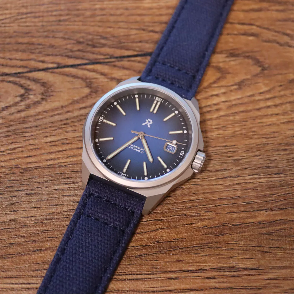 RZE Resolute Cobalt&nbsp;Blue - Titanium 100m Limited&nbsp;Edition
