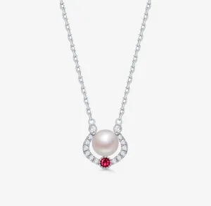 THIALH - CONCERTO - 18K White Gold Baby Akoya Necklace