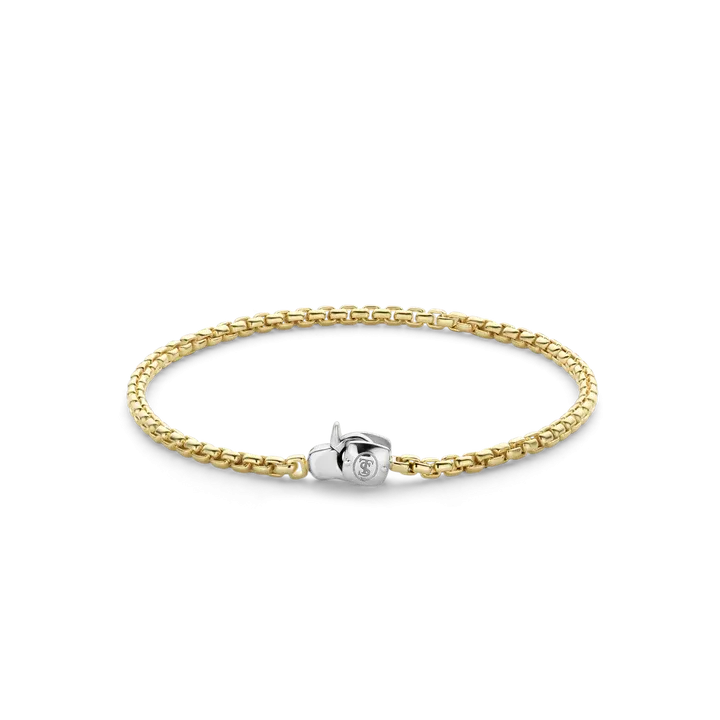 TI SENTO 23023SY GOLD BOX CHAIN BRACELET