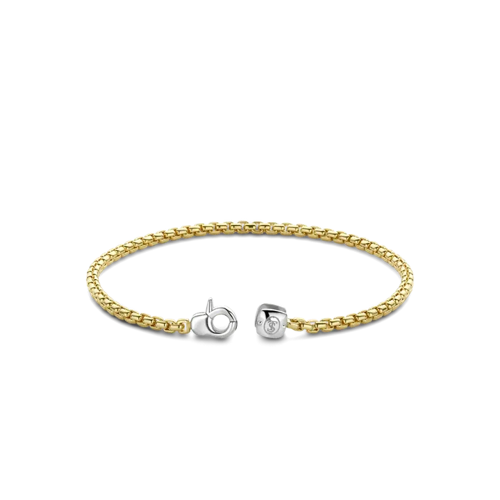 TI SENTO 23023SY GOLD BOX CHAIN BRACELET