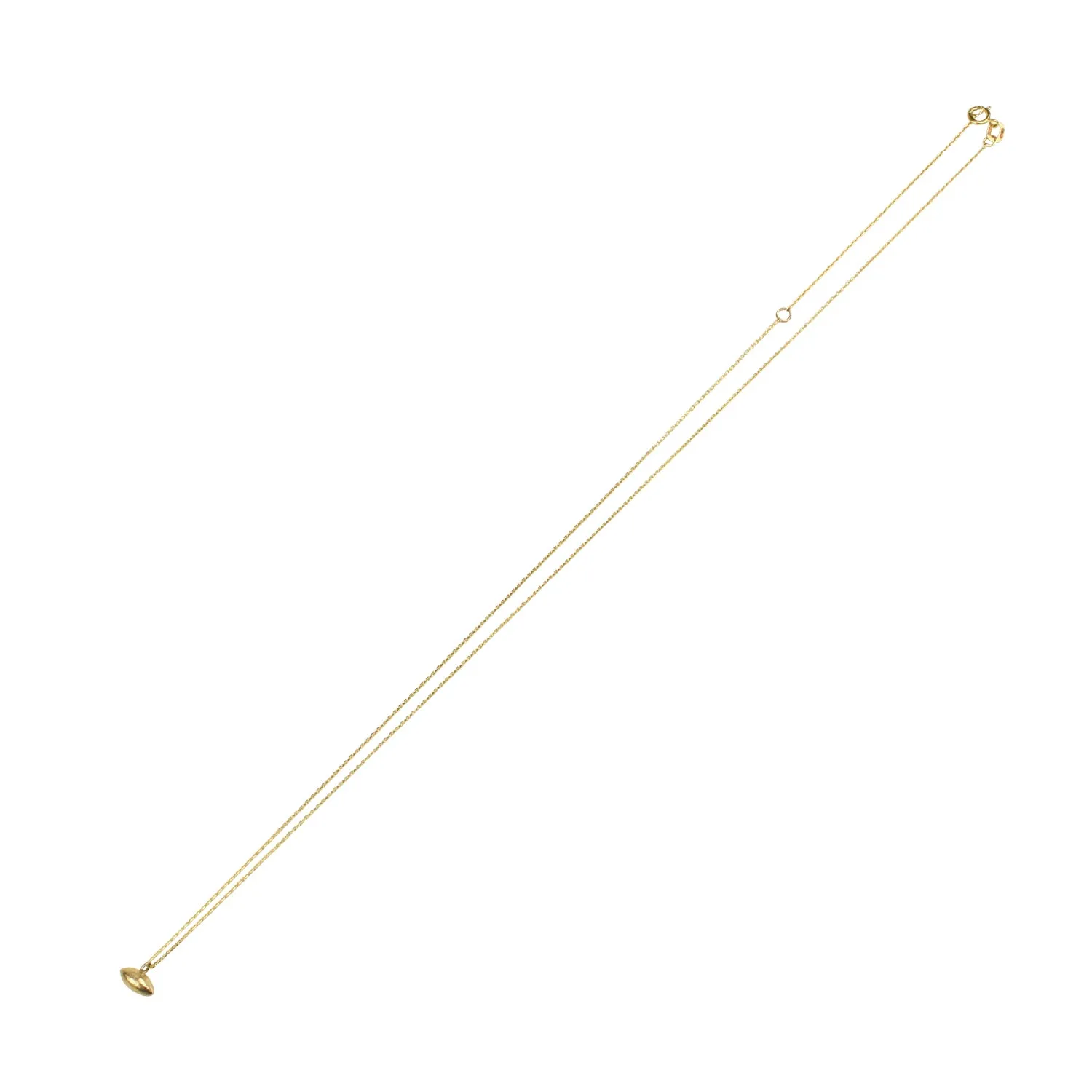 Tiny Eye Necklace Gold