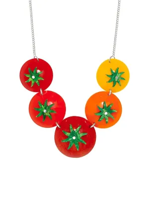 Tomato Link Necklace
