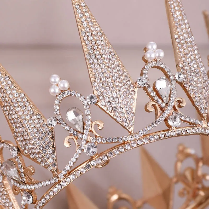 Totally Royal Wedding Crown for Bride-Queen or Quinceañera Princess